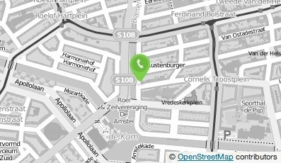 Bekijk kaart van Opvanghotel Ruysdael in Amsterdam
