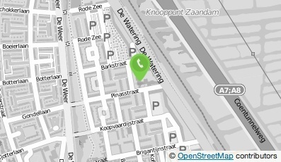 Bekijk kaart van Interconfessionele Basisschool de Windroos in Zaandam