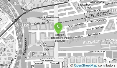 Bekijk kaart van Gezondheidscentrum Zeeburg in Amsterdam