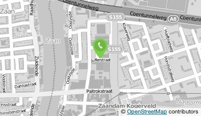 Bekijk kaart van Stichting Noodopvang Asielzoekers Zaanstreek in Zaandam