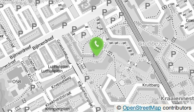 Bekijk kaart van Bijlmer Bewonersraad Rochdale in Amsterdam
