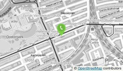 Bekijk kaart van Huurdersvereniging Groot Oost in Amsterdam