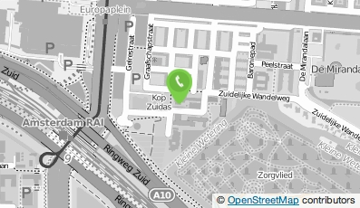 Bekijk kaart van Orion College Amstel in Amsterdam