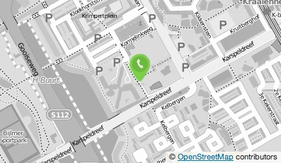Bekijk kaart van Voorschool De Kleine Wereld in Amsterdam