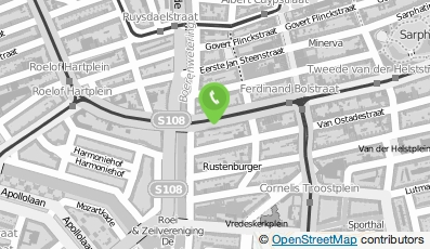 Bekijk kaart van Comedytrain Impresariaat B.V. in Amsterdam