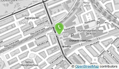 Bekijk kaart van Locatie Polderweg in Amsterdam