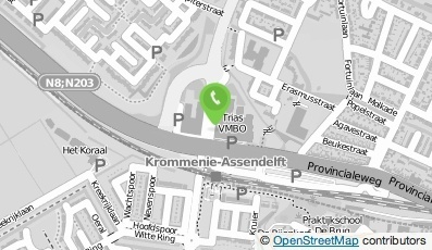 Bekijk kaart van Trias VMBO  in Krommenie
