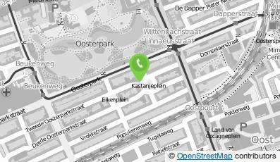 Bekijk kaart van Welzijn Op Wielen, praktijk natuurgeneeskunde in Amsterdam