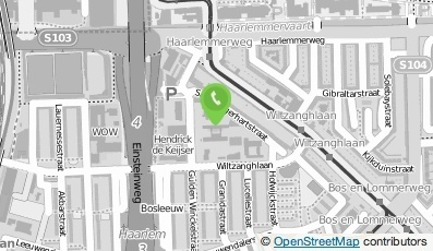 Bekijk kaart van OBS Multatuli  in Amsterdam