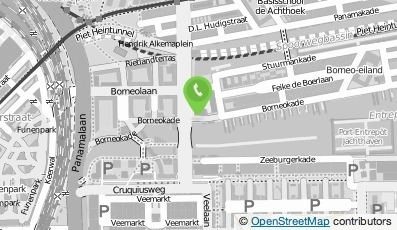 Bekijk kaart van Montessorischool Op de Kade in Amsterdam