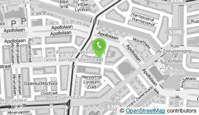 Bekijk kaart van 1e Montessorischool De Wielewaal in Amsterdam