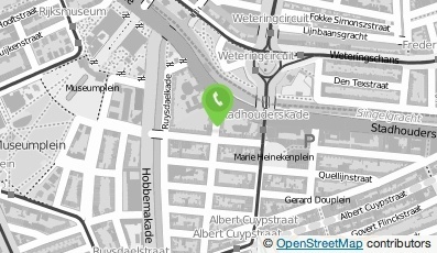 Bekijk kaart van Amsterdams Octrooibureau Visser-Luirink B.V. in Amsterdam