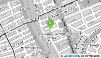 Bekijk kaart van Thuiszorg Camara Emanuels  in Amsterdam