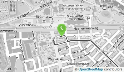Bekijk kaart van YoY Styling en interieuradvies in Amsterdam