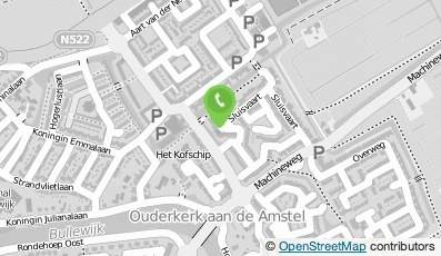 Bekijk kaart van D.P. Groot Holding B.V.  in Ouderkerk aan De Amstel