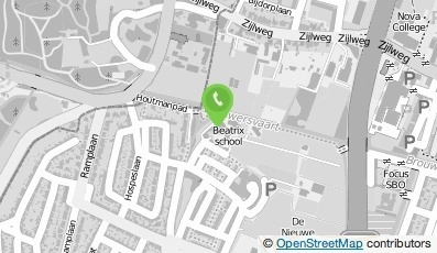 Bekijk kaart van Oudervereniging Openb. Bas.sch. Beatrixschool in Haarlem