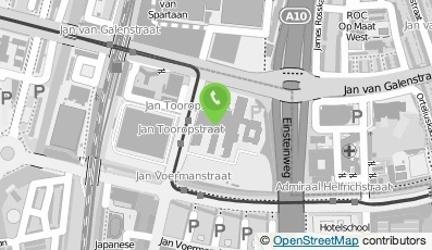 Bekijk kaart van Reade locatie SLAZ  in Amsterdam