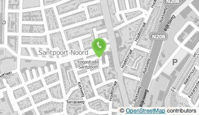 Bekijk kaart van Praktijk Michelle Overdorp in Santpoort-Noord