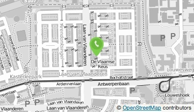 Bekijk kaart van Mensendieck & Sportmassage praktijk - Mw. A.C. Klein in Amsterdam