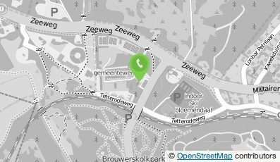 Bekijk kaart van locatie Brouwerskolk en Milieustraat in Overveen