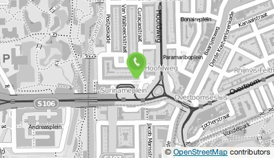Bekijk kaart van Podotherapie VAN Vroenhoven in Amsterdam