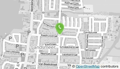Bekijk kaart van Brandweerkazerne Landsmeer in Landsmeer