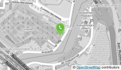Bekijk kaart van Begraafplaats Zorgvlied  in Amsterdam