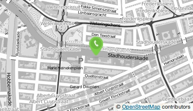 Bekijk kaart van Dienst Basisinformatie (DBI) in Amsterdam