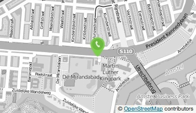 Bekijk kaart van Stadsdeelwerf Reiniging (Stadsdeel Zuid) in Amsterdam