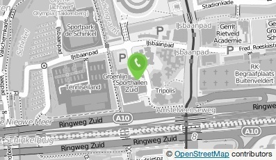 Bekijk kaart van Schermschool Zaal Amsterdam Zuid in Amsterdam