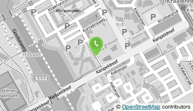 Bekijk kaart van Vereniging van Eigenaars Brede School Kortvoort 61 in Amsterdam