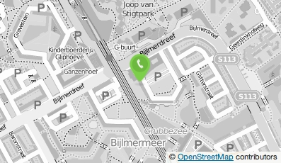 Bekijk kaart van Logopedie Ganzenhoef in Amsterdam