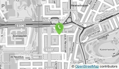 Bekijk kaart van VVE Wijsmullerstraat 9 hoek Andreas Schelfhoutstr. 27 in Amsterdam