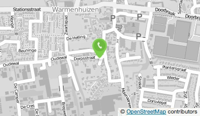 Bekijk kaart van P. Laan in Warmenhuizen