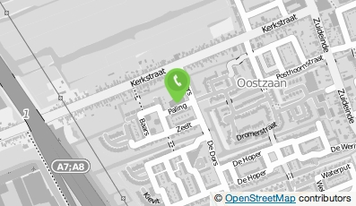 Bekijk kaart van OBS De Kweekvijver in Oostzaan