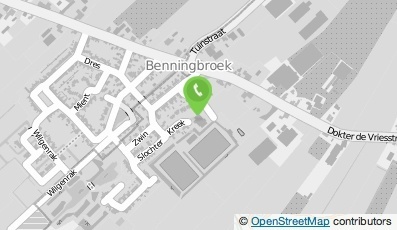 Bekijk kaart van Openbare Basisschool De Kraaienboom in Benningbroek