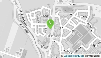 Bekijk kaart van Stichting Openbare Bibliotheek WEB in Ursem