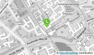 Bekijk kaart van Studio Hilda Wiarda in Hoorn (Noord-Holland)