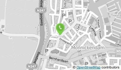 Bekijk kaart van Mensendieckpraktijk Mw. A.J.K.N. Glas in Monnickendam