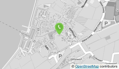 Bekijk kaart van Brandweerkazerne Marken in Marken