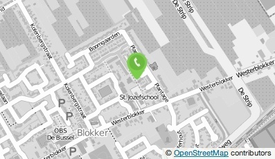 Bekijk kaart van Gymnastieklokaal Westerblokker  in Blokker