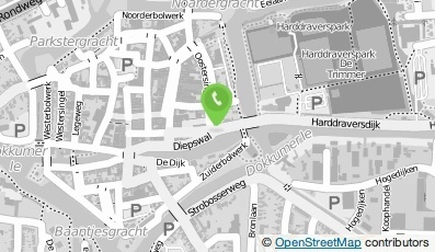 Bekijk kaart van Begr.- en Crematievereniging 'Dokkum en omstreken' in Dokkum