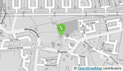 Bekijk kaart van Kaatsclub Goutum e.o. in Goutum