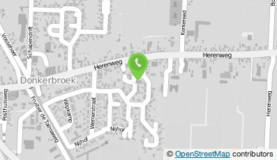 Bekijk kaart van Sportvereniging Donkerbroek in Donkerbroek
