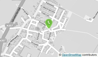 Bekijk kaart van Christelijke Basisschool Aasterage in Marrum