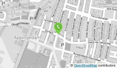 Bekijk kaart van Hengelsportvereniging 'Appingedam' in Appingedam