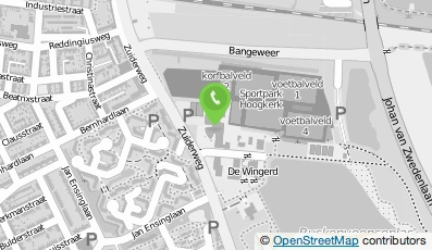 Bekijk kaart van Vereniging Wijkopbouw Hoogkerk in Groningen