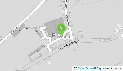 Bekijk kaart van Sportvereniging Wapse in Wapse