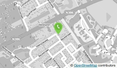 Bekijk kaart van buurthuis 'De Bark' in Zuidlaren