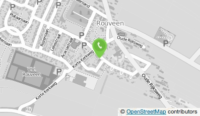 Bekijk kaart van Ver. Stg. Herv. Schol. op Geref. Grondsl. te Rouveen in Rouveen